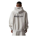 Essentials Fear of God 'Light Oatmeal' Hoodie Streetwear Man Casual Tops Long Sleeve Menswear Soft Fabric Outfits Pullover