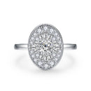 D/VVS1 Round Shape All Synthetic Moissanite Ring for Women Engagement Fine Jewelry Gift R111