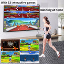 TV Game Console Built in 100+ Gam ES, Video Game Machine with 2.4G Wireless Gamepad Somatosensory Control, USB Plug and Play, Kid & Adult Interactive& Puzzle Games,Grey