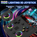 RG36PRO Retro Handheld Game Console - with Open Source System,3.5" IPS Screen,Support 30,000+ Classic Games,64G TF Card, Portable Gaming Player for Travel,Gift for Teen or Partner -Black