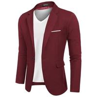 TikTok Shop Back to School COOFANDY Men's Blazer Casual Sport Coats Slim Fit One Button Suit Jacket Lightweight Sports Jacket