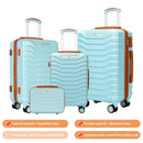 UUH Luggage Sets with TSA Locks -3pcs/4pcs/6pcs/7pcs/8pcs/9pcs Suitcases Sets-Travel and Moving Set(Family Set)