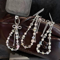 Siren Funny Bag for Phone Chain 1 Cellphone Handmade Smartphone Durable Metal Beaded Necklaces for Daily Use Travel Fashion Accessory