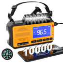 BAOFENG Radio K5PLUS 10W Max Power Long Range Handheld Ham Radio, Rechargeable Walkie Talkie Long Range Two Way GMRS Radio with NOAA Weather Alert Copy Frequency USB-C Charginng Emergency Survival Gear Audio