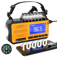 BAOFENG Radio K5PLUS 10W Max Power Long Range Handheld Ham Radio, Rechargeable Walkie Talkie Long Range Two Way GMRS Radio with NOAA Weather Alert Copy Frequency USB-C Charginng Emergency Survival Gear Audio