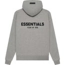 Fear of God Essentials Hoodie Dark Oatmeal Streetwear Graphic Casual Relaxed Cozy Relaxed Man Top Modern Autumn Basic Comfort Sweatshirt Long Sleeve Menswear Oversized Stylish Pullover