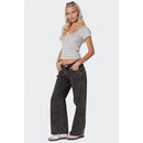 Petite Raelynn Washed Low Rise Jeans