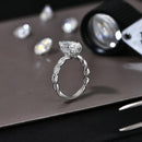 Gorgeous 3CT Marquise Shape  D Color VVS1 Synthetic Moissanite Ring  for Women Anniversary Party Gift R196