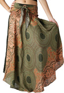 Long Skirts for Women Maxi Boho Skirt Floral Print