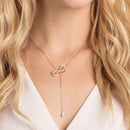 Swarovski Lifelong Bow Necklace and Bracelet Jewelry Collection, Clear Crystals, Rhodium Finish