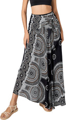 Joob Joob Long Boho Skirts for Women - Bohemian Hippie Maxi Summer Skirt