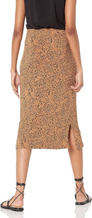 Amazon Essentials Women's Pull-On Knit Midi Skirt (Available in Plus Size)