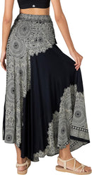 Joob Joob Long Boho Skirts for Women - Bohemian Hippie Maxi Summer Skirt
