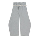 Aelfric Eden Baggy Wide Leg Pants for Women Casual Elastic Waist Lantern Trouser Sweatpants Womenswear Everyday Comfortable Nautical Rope Drawstring Unisex Fit 155-185cm