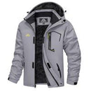 MAGCOMSEN Men's Winter Coats Waterproof Ski Snow Jacket Warm Fleece Jacket Parka Raincoats With Multi-Pockets