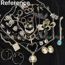 Gothic Witch Mystery Jewelry Jar Set – Halloween jewelry gift，spookyseason，Dark Aesthetic Rings,fallaesthetic Necklaces & occult Earrings with Skulls, Snakes, Witches, Crosses – Punk, Occult, & creepy pasta Style