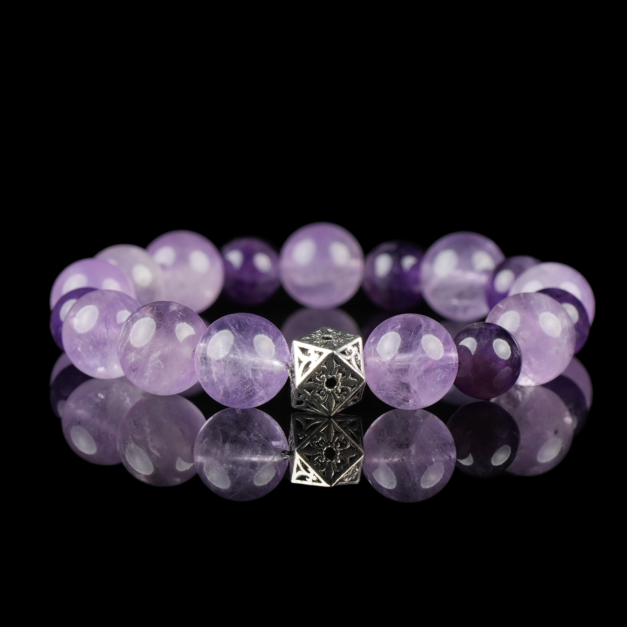 Amethyst Crystal Bracelet – Calm & Intuition