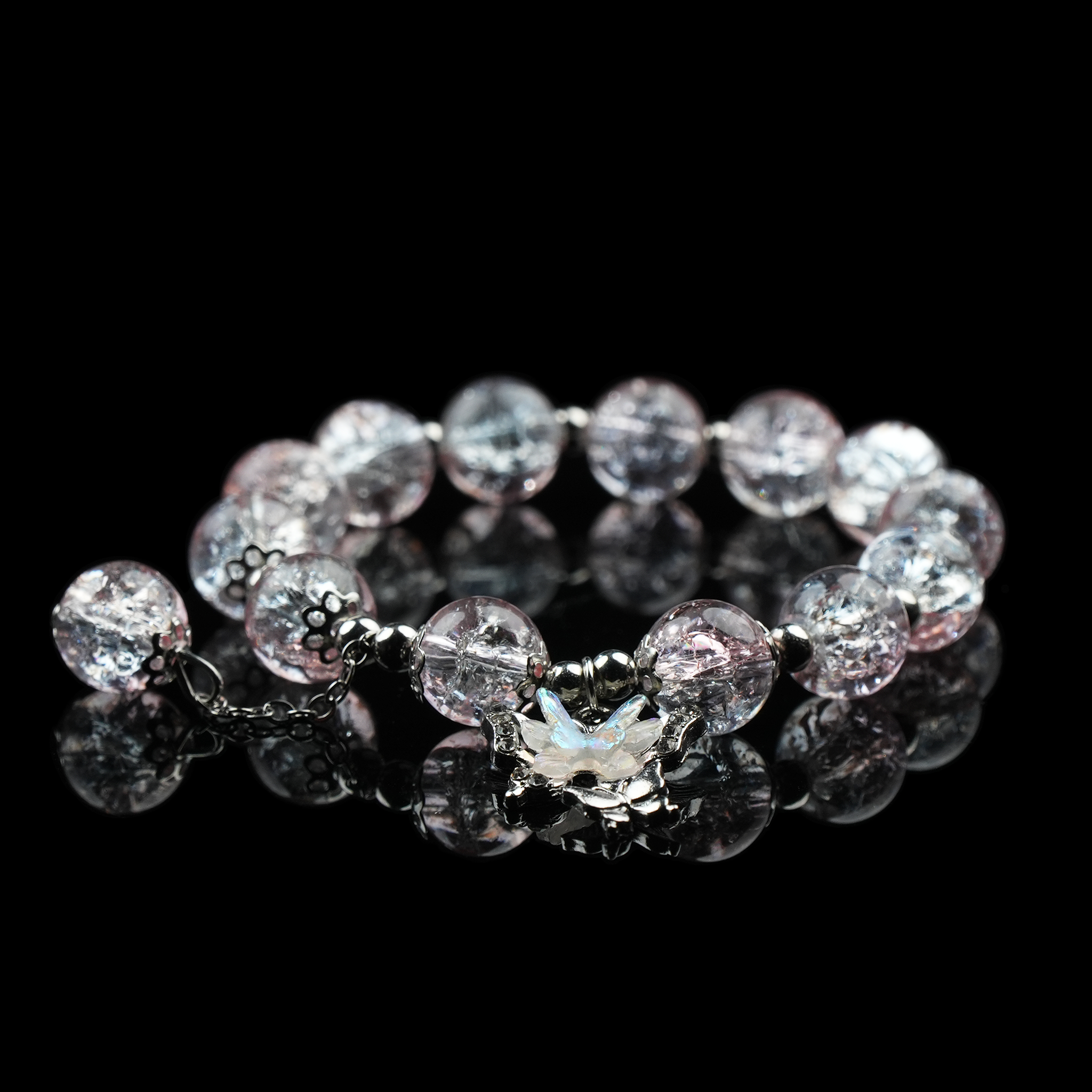 Ethereal Bloom Energy Bracelet – Love, Luck, Calm & Radiance