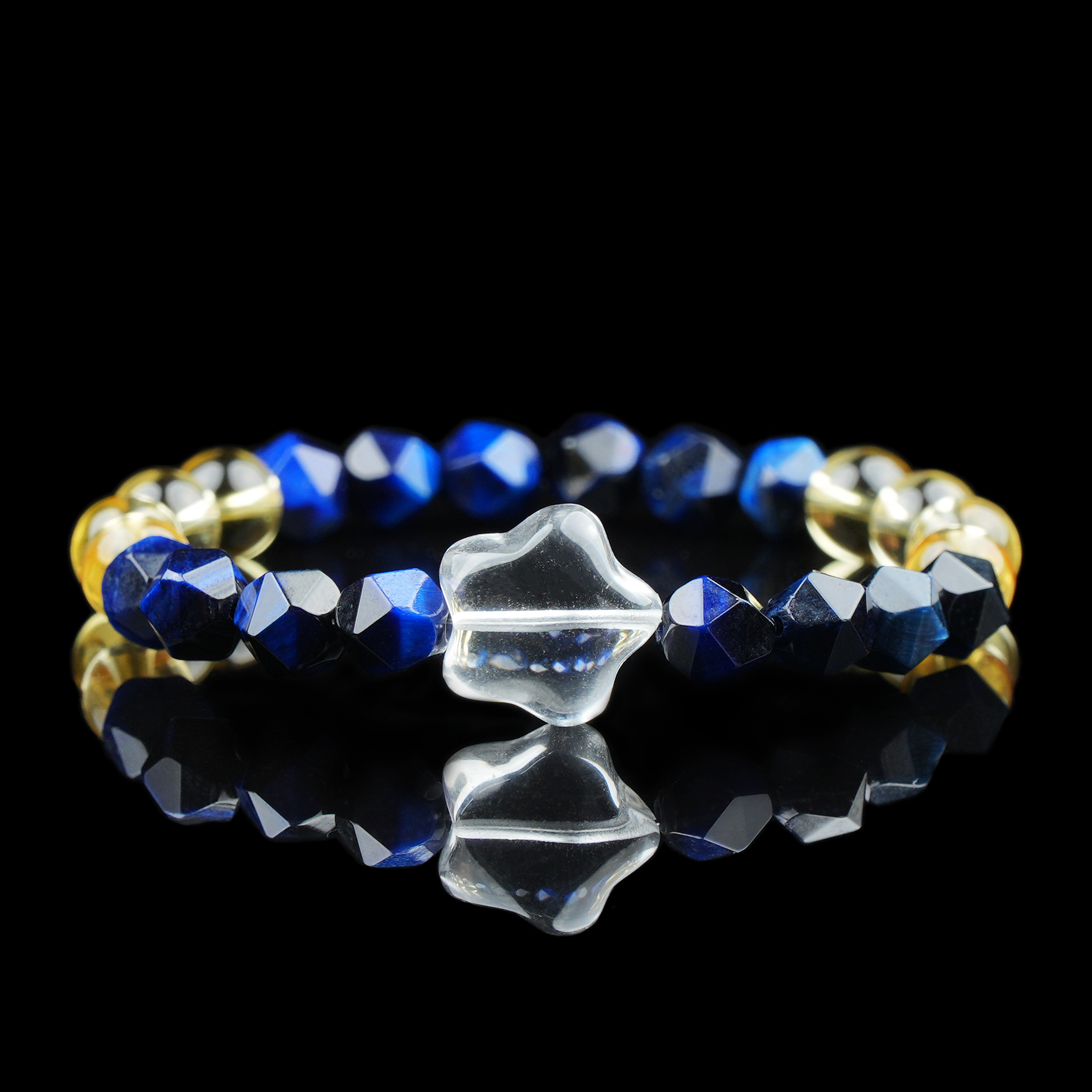 Lapis Lazuli Crystal Bracelet – Wisdom & Focus