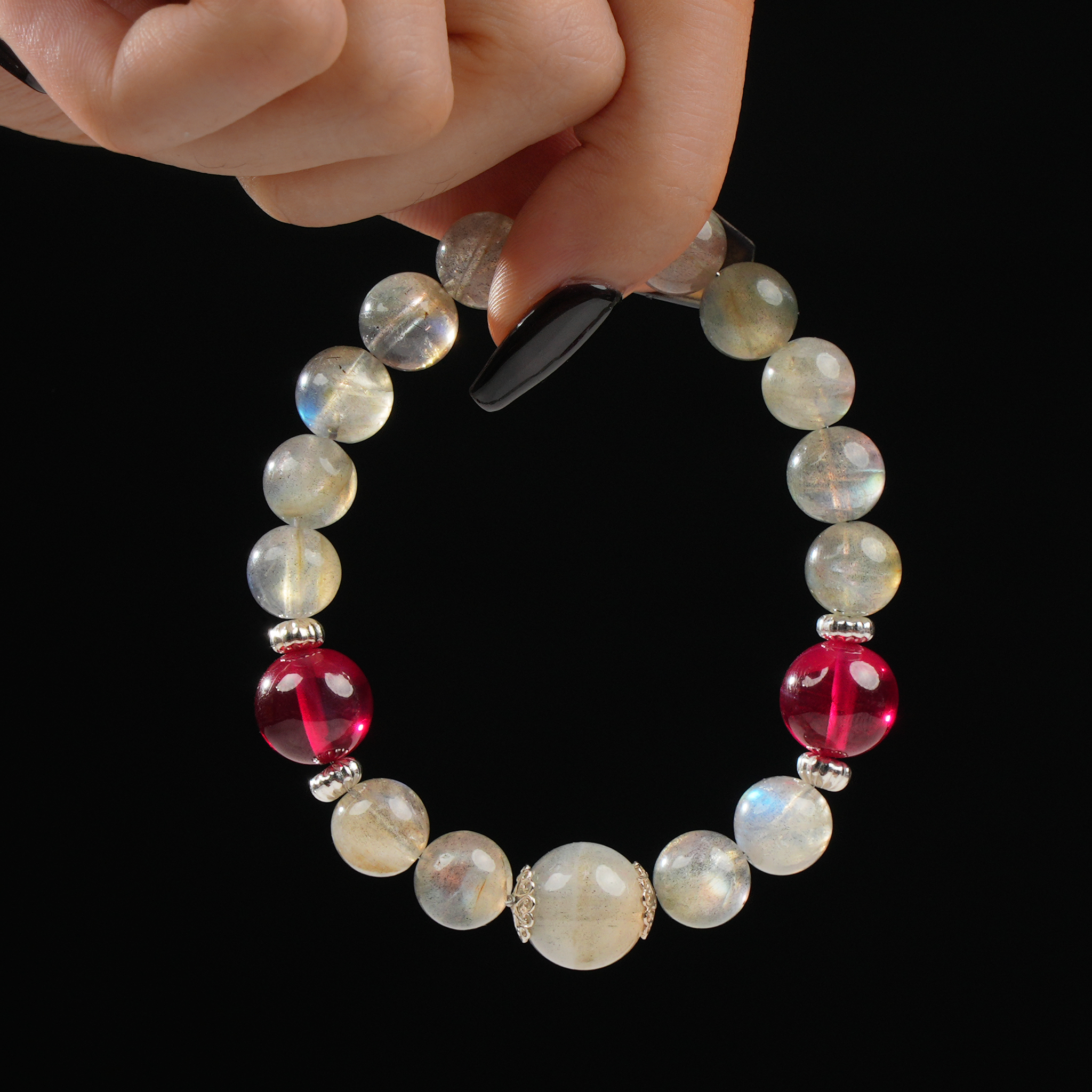 Lunar Flame Bracelet – Intuition & Inner Strength