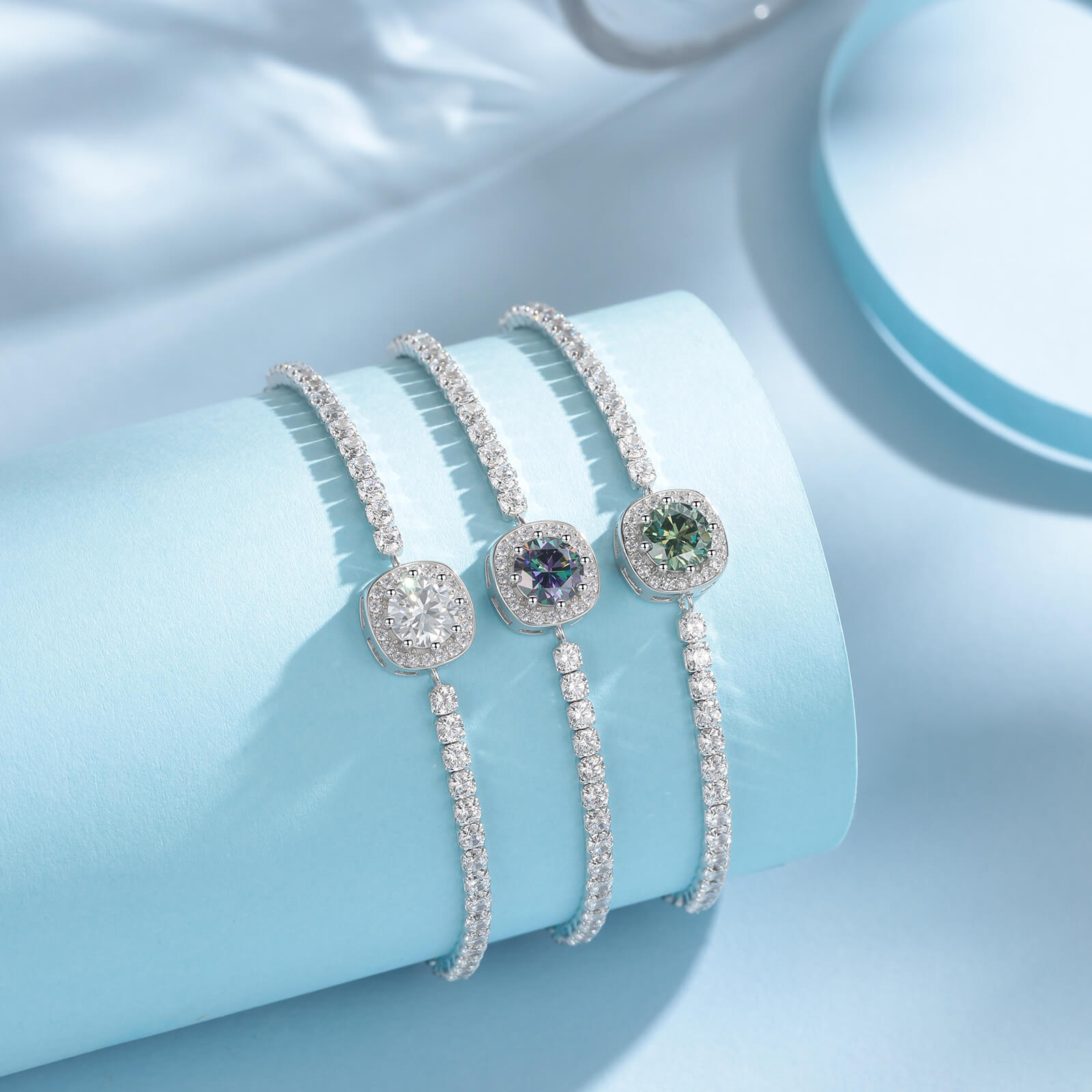 S925 Star Moissanite Bracelet