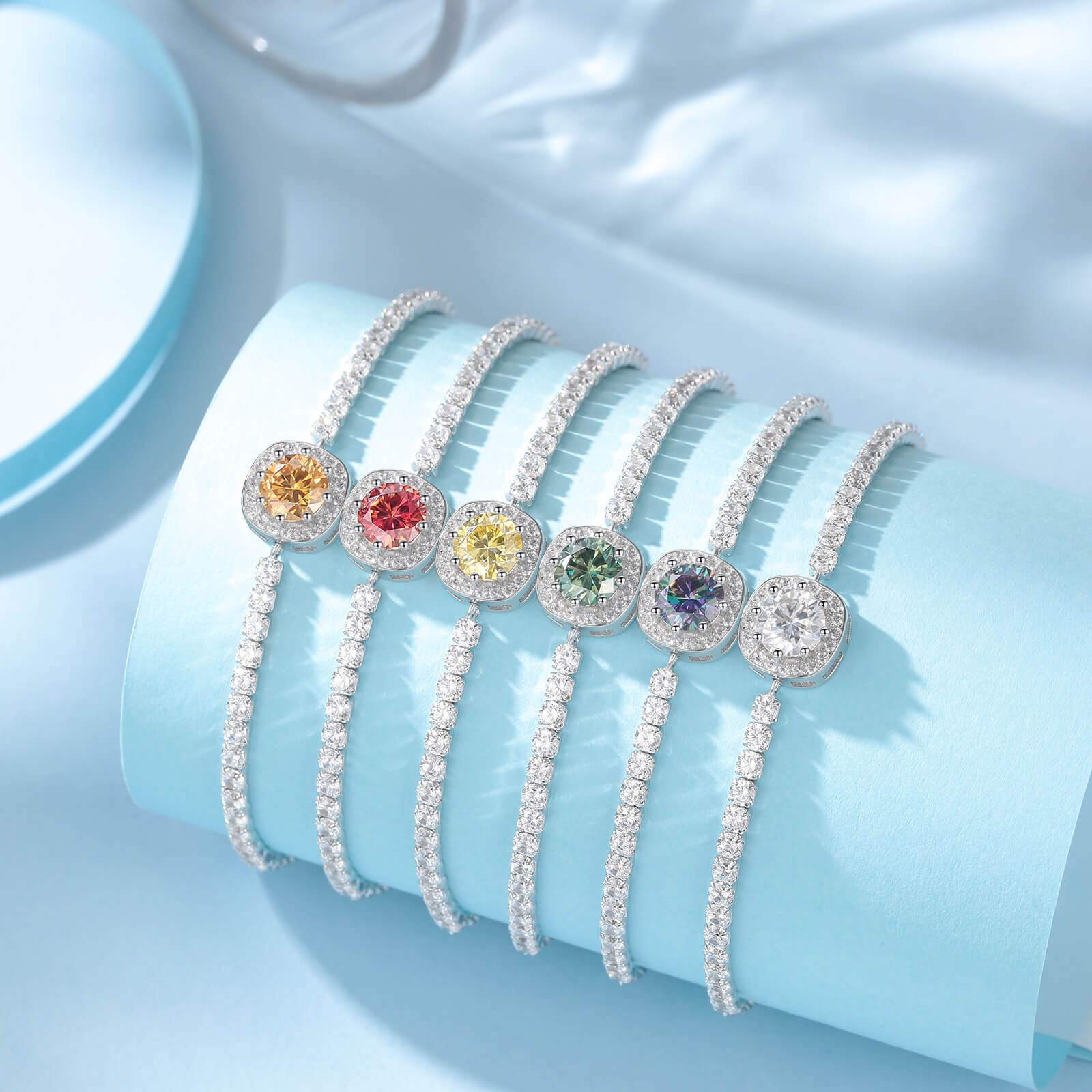 S925 Star Moissanite Bracelet