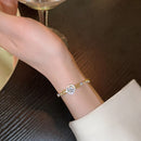 S925 Moissanite Sparkle Bracelet – Minimalist Light Luxury Design