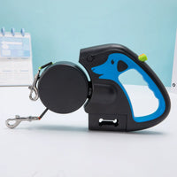 LED Automatic Retractable Traction Rope with Two-Headed and Plastic Bag Box Dog Leash Dog Chain Pet Supplies Dog Accessories small medium pet travel pull harness