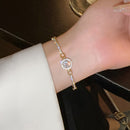 S925 Moissanite Sparkle Bracelet – Minimalist Light Luxury Design