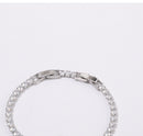 S925 Moissanite Clover Bracelet – Elegant Sparkle with Lucky Charm Design