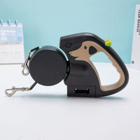 LED Automatic Retractable Traction Rope with Two-Headed and Plastic Bag Box Dog Leash Dog Chain Pet Supplies Dog Accessories small medium pet travel pull harness