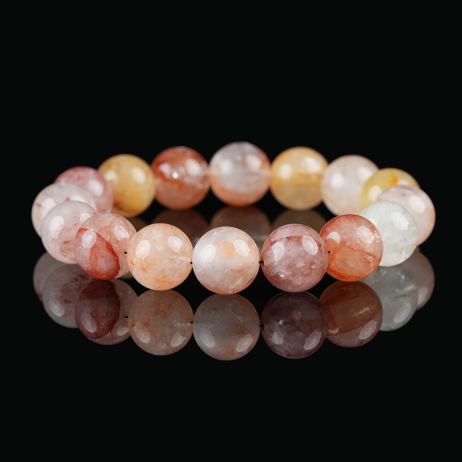 Red Rutilated Quartz Bracelet – Energy & Confidence Boost (TikTok Pick)