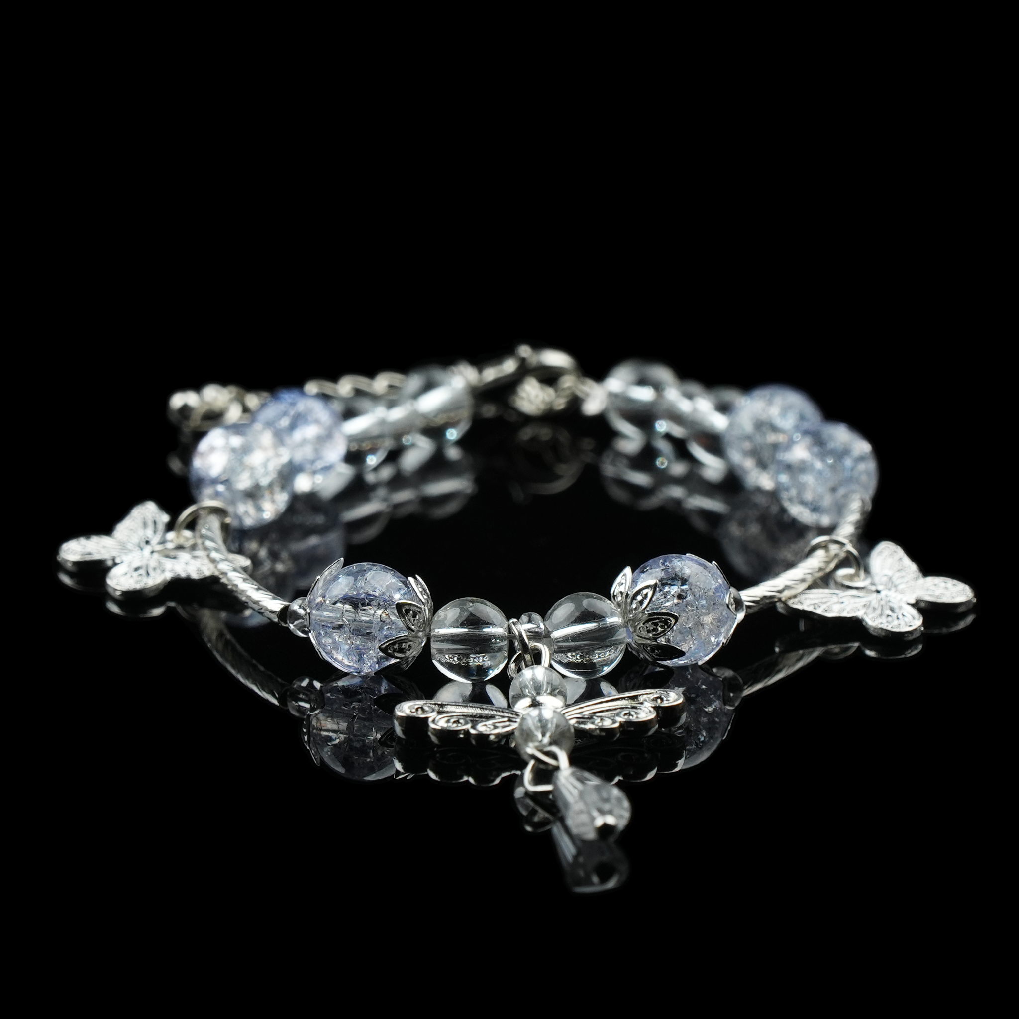 Dreamlight Flight Energy Bead Bracelet – Clarity, Lightness, Transformation, Intuition