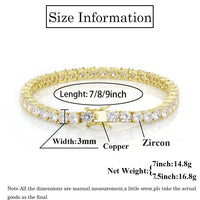 Sparkling Zircon Bracelet