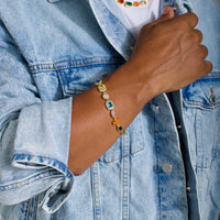 Solstice Gemstone Bracelet (Unisex)
