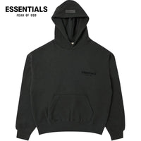 Fear of God Essentials Pullover Hoodie 'Stretch Limo' FW22 Casual Man Oversized Fit Medium Long Sleeve Stylish Menswear Sweatshirts Tops Graphic