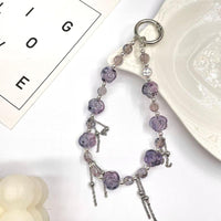 Siren Funny Bag for Phone Chain 1 Cellphone Handmade Smartphone Durable Metal Beaded Necklaces for Daily Use Travel Fashion Accessory