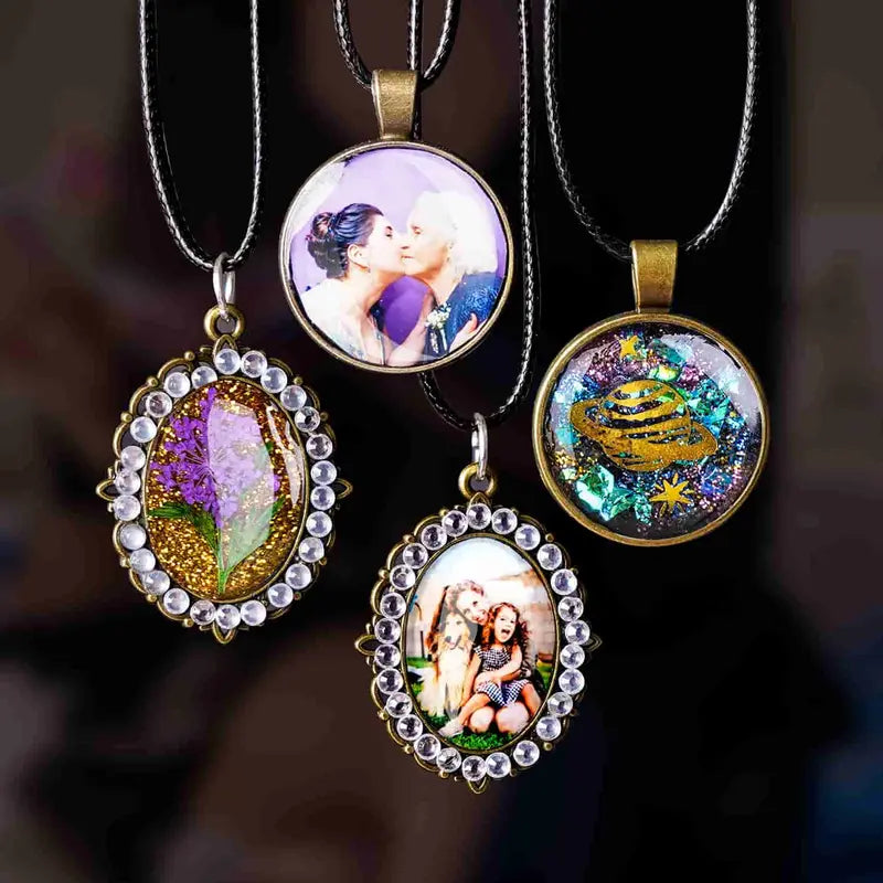 153 PCS Jewelry Making Kit, Beginner Resin Kit,Resin Accessories for Keychains, Jewelry, Earrings, Necklaces, Pendants,DIY Handmade Holiday Gift Crafts,Comes With Tutorial For Beginners,85Pcs Dried Flowers Kit - Let's Resin