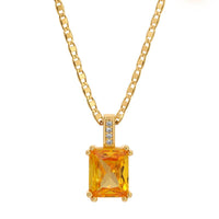 Single Gem Necklace