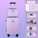 HOt 2025 multifunctional two-piece suitcase, YOUGGELl suitcasea must-have for going out, carry-on suitcase 20 inch+ 13inch /360° universal wheels, cup holder suitcase, chargingport suitcase unisex /business trip / travel /school must-have #outdoorfun