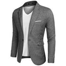 TikTok Shop Back to School COOFANDY Men's Blazer Casual Sport Coats Slim Fit One Button Suit Jacket Lightweight Sports Jacket