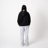 350 GSM 'Black' Zip-Up Hoodie