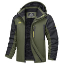 MAGCOMSEN Men's Winter Coats Water Resistant Snow Ski Jacket Fleece Lined Parka 4 Pockets