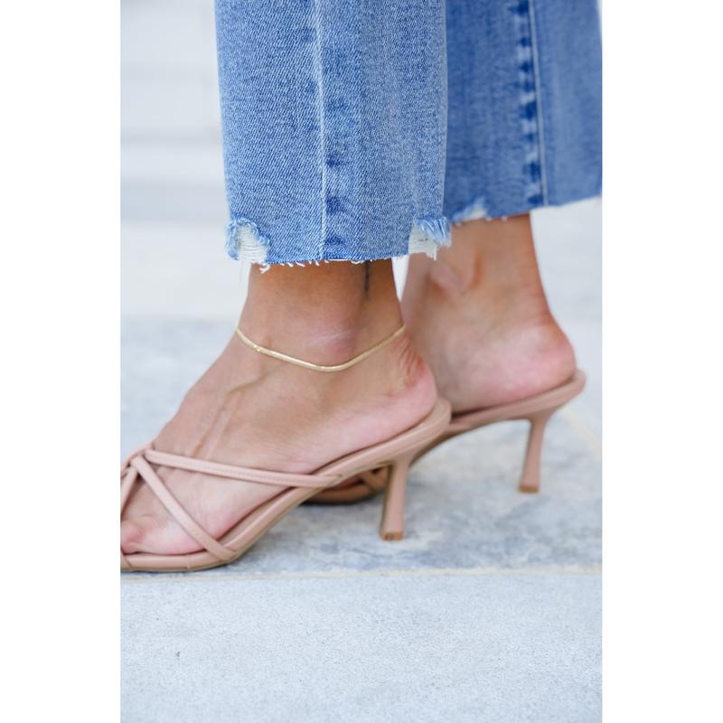 Judy Blue The Montauk Crop Mid-Rise Medium Wash Distressed Hem Kick Flare Jeans
