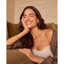 gorjana – Parker Necklace – 18K Gold-Plated Paperclip Chain – Timeless & Customizable Jewelry – Elegant Foundation for Layered Looks