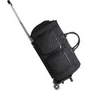 SEYFOCNIA TikTokShopBacktoSchool Rolling Garment Bags for Travel Convertible Duffle with Wheels Roller Bag Carry On Luggage Weekender Design