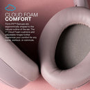 JLab JBuds Lux Active Noise Cancellation Wireless Bluetooth Headphones, Custom EQ, Over-Ear, Be Aware Safety Mode. Foldable, iPhone / Android