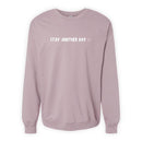 99 Reasons to Stay Another Day - Unisex Mental Health Awareness Hoodies, Crews, & Tshirts Sm-5x Long Sleeve Casual Crewneck Menswear  Round Neck Classic Small