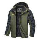 MAGCOMSEN Men's Winter Coats Water Resistant Snow Ski Jacket Fleece Lined Parka 4 Pockets