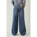 Pacsun Women's Casey Low Rise Baggy Jeans Dark Indigo Tint